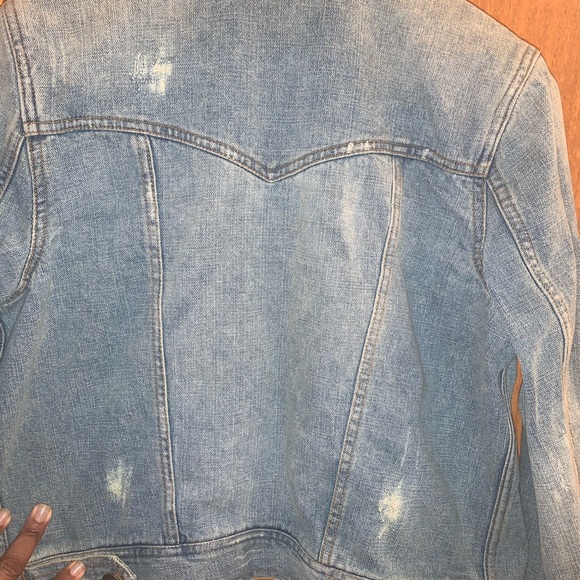 Mossimo Distressed Denim Jacket - Picture 5 of 12